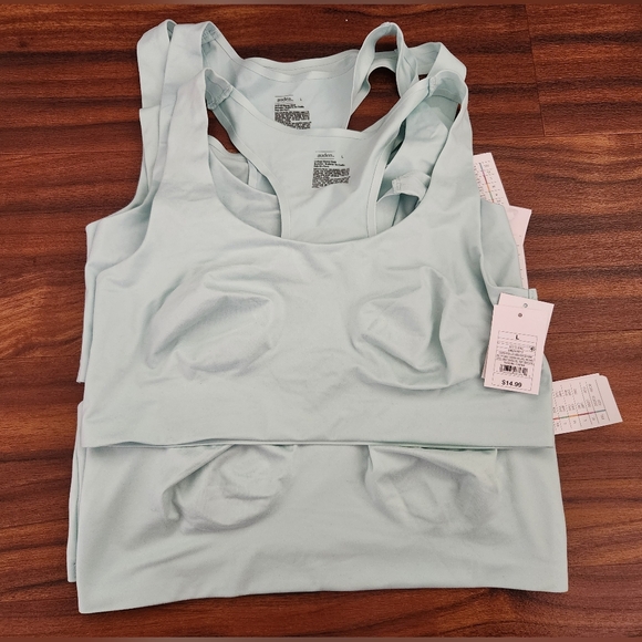 Light Blue Sports Bra - Picture 1 of 1